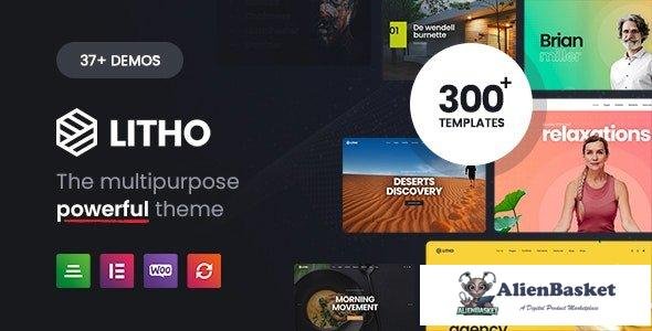 41205 Litho v2.2 - Multipurpose Elementor WordPress Theme 