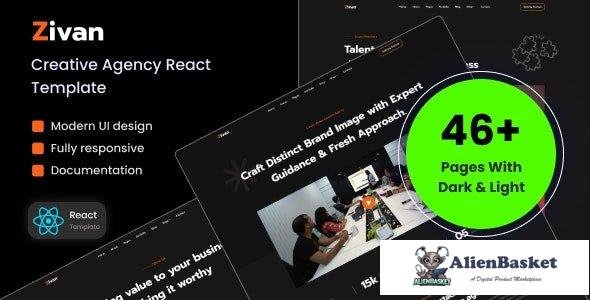 41244 Zivan - Creative Agency React Template 