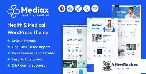 41392 Mediax v1.0 - Health & Medical WordPress Theme 