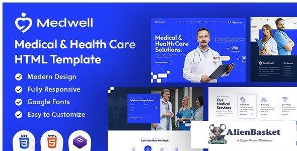 41430 Medwell - Medical & Health Care HTML Template 