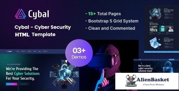 41608 Cybal - Cyber Security HTML Template 