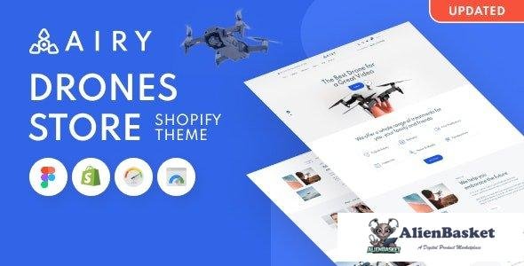 41651 Airy v1.2 - Drones Store HTML Template 