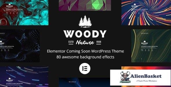 41664 Woody v6.0.0 - Elementor Coming Soon WordPress Theme 