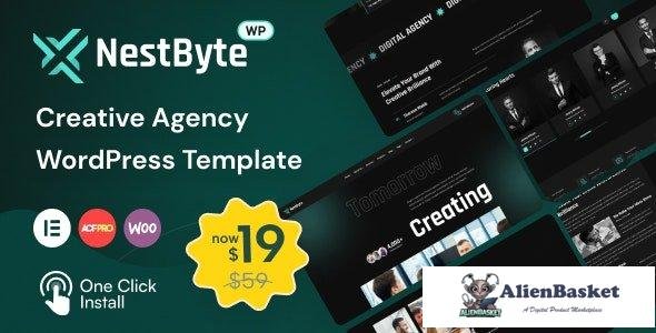 41680 Nestbyte v1.1 - Creative Agency and Startup WordPress Theme 