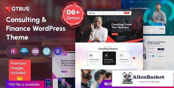 41724 GTBUS v1.0 - Consulting & Finance WordPress Theme 