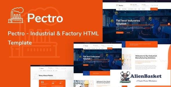 41731 Pectro - Industrial & Factory HTML Template 