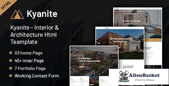 41747 Kyanite - Interior Design & Architecture HTML5 Template 