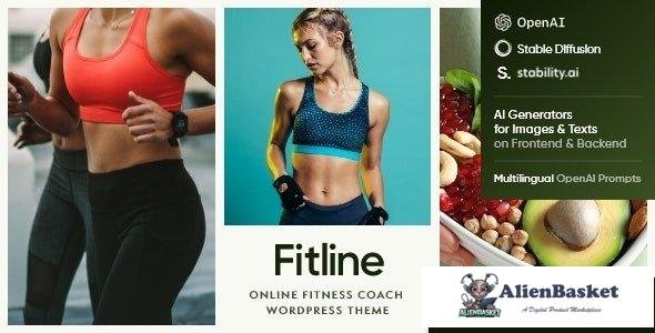 41783 FitLine v1.0 - Online Fitness Coach WordPress Theme 