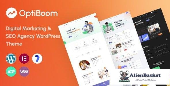 41889 OptiBoom v1.0.1 – Digital Marketing & SEO Agency WordPress Theme 