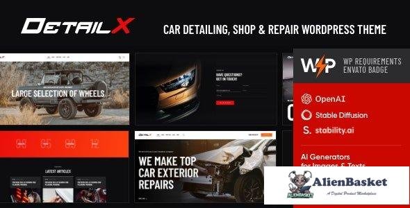 41892 DetailX v1.6.0 - Car Detailing, Shop & Repair WordPress Theme 