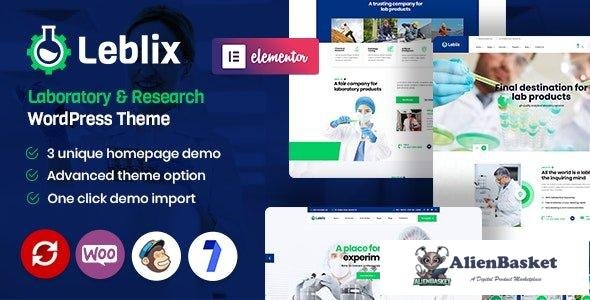 44764 Leblix v2.1 - Laboratory & Research WordPress Theme 