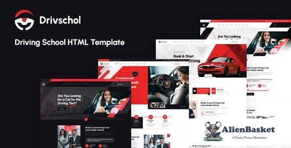 41907 Drivschol - Driving School HTML Template 