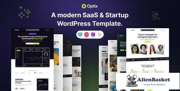 41930 Optix v1.1.0 - SaaS & Startup WordPress Theme 