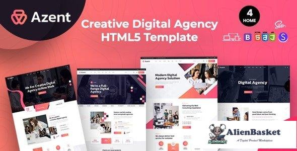 41974 Azent - Creative Digital Agency HTML Template 