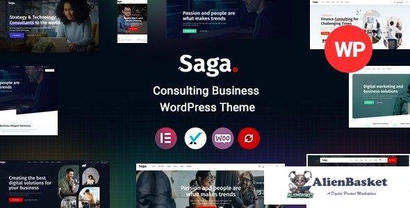 42977 Saga v2.4 - Business Consulting WordPress Theme 