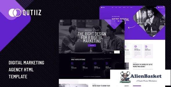 42105 Qutiiz - Digital Marketing Agency HTML Template 