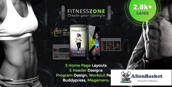 42127 Fitness Zone v5.3 - WordPress Theme 