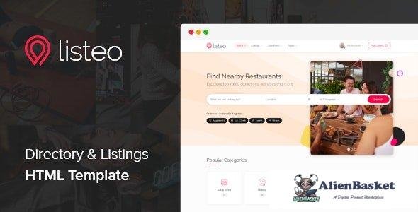 42145 Listeo - Directory & Listings HTML Template 