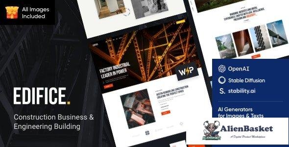 42168 Edifice v1.0 - Construction & Building WordPress Theme 