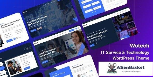 42316 Wotech v1.0 - IT Service WordPress Theme 