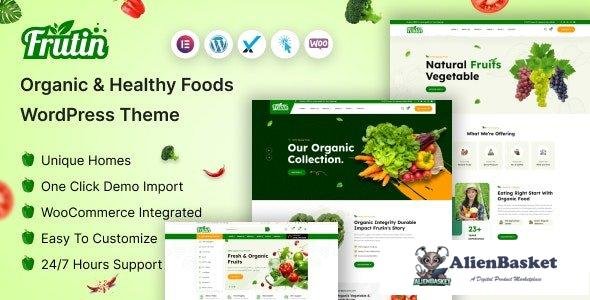 42321 Frutin v1.0 - Organic & Healthy Food WordPress Theme 