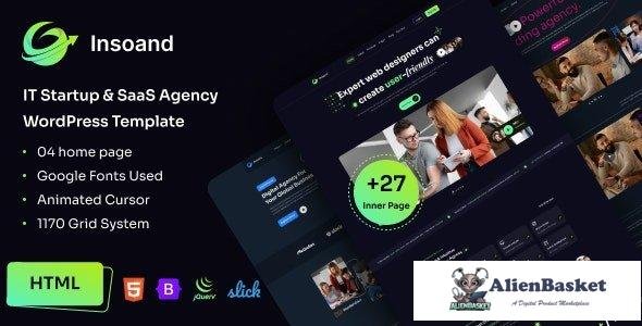 42338 Insoand - IT Startup & SaaS Agency HTML5 Template 