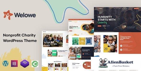 42366 Welowe v1.0 - Nonprofit Charity WordPress Theme 