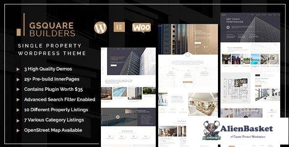 42393 Gsquare v1.0.4 - Real Estate Theme 