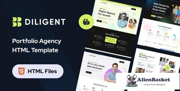 42430 Diligent - Creative Agency & Portfolio HTML Template 