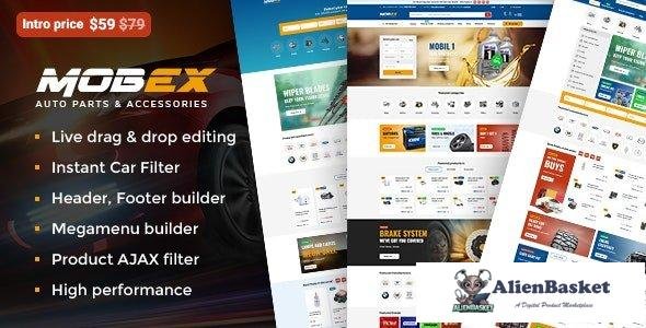 42509 Mobex v2.0 - Auto Parts WordPress Theme 