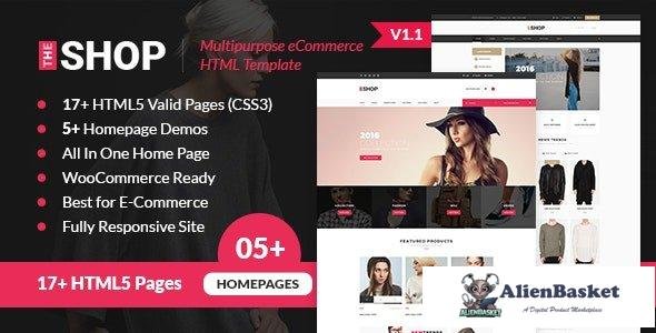 42526 The Shop - Multipurpose e-commerce HTML Template 