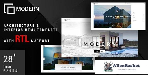 42593 Modern - Architecture HTML Template 