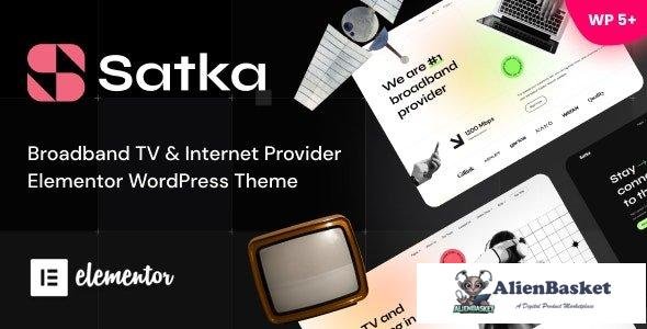 42597 Satka v1.08 - Satellite TV & Internet Provider WordPress Theme 