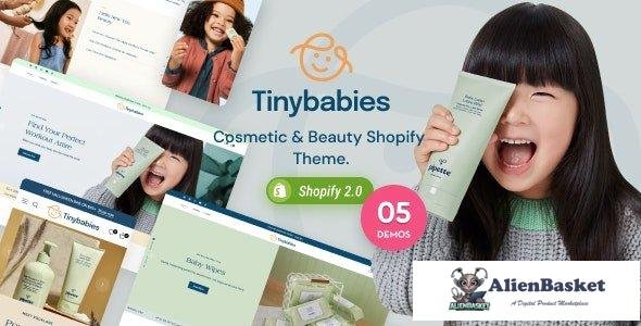 42607 Tinybabies v1.0 - Beauty Cosmetics & Skincare Shopify Theme 