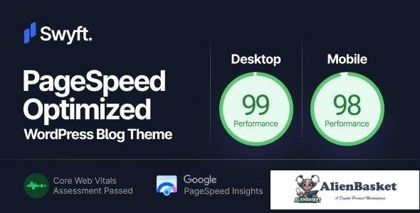 43864 Swyft v1.0.6 - PageSpeed Optimized WordPress Blog Theme 