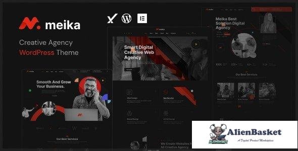 42650 Meika v1.0.0 – Creative Agency WordPress Theme 