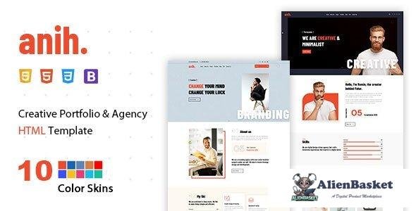 42714 Anih - Creative Portfolio Agency Template 