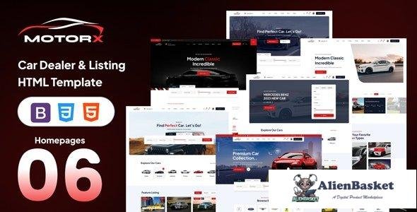 42751 Motorx - Car Dealer & Listing HTML Template 