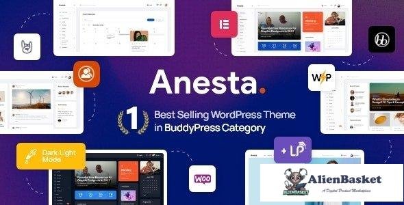 42790 Anesta v1.2.1 - Intranet, Extranet, Community and BuddyPress WordPress Theme 