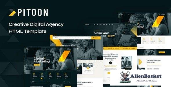 42810 Pitoon - Creative Digital Agency HTML Template 