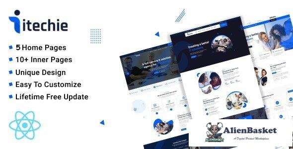 42813 Itechie - It Solutions And Services React Nextjs Template 