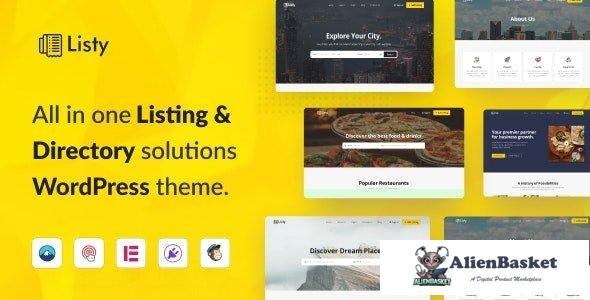 42865 Listy v1.1.0 - Listing & Directory Solutions WordPress Theme 