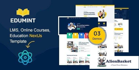 42875 Edumint – LMS, Online Courses, Education NextJs Template 