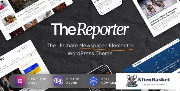 43736 The Reporter v1.0.11 - Newspaper Editorial WordPress Theme 