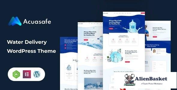 43101 Acuasafe v1.0.1 - Drinking Water Delivery WordPress Theme 