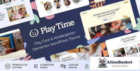 43133 Play Time v1.0.8 - Day Care & Kindergarten WordPress Theme 