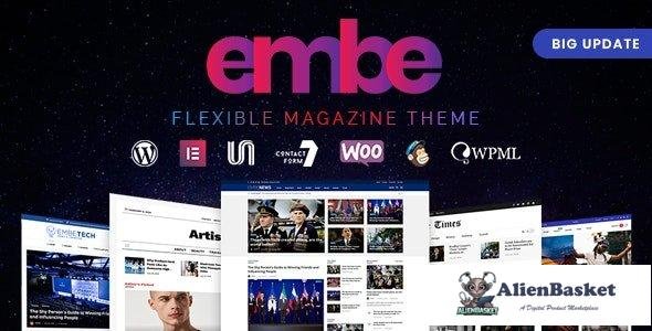 43205 EmBe v2.2.0 - Flexible Magazine WordPress Theme 