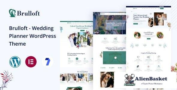 43197 Brulloft v1.0 – Wedding Planner WordPress Theme 