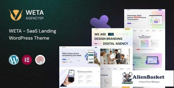 43220 WETA v1.0 - SaaS Landing WordPress Theme 