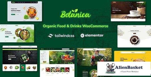 43241 Botanica v1.2.0 - Food & Drinks Tailwind CSS WooCommerce Theme 